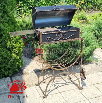 Кованый мангал барбекю "Корсар"